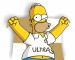 Homer s vlajkou Betis